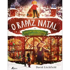Fábula O Rapaz Natal da Loja de Brinquedos dos Irmãos Claus de David Litchfield^ Literatura Infantil