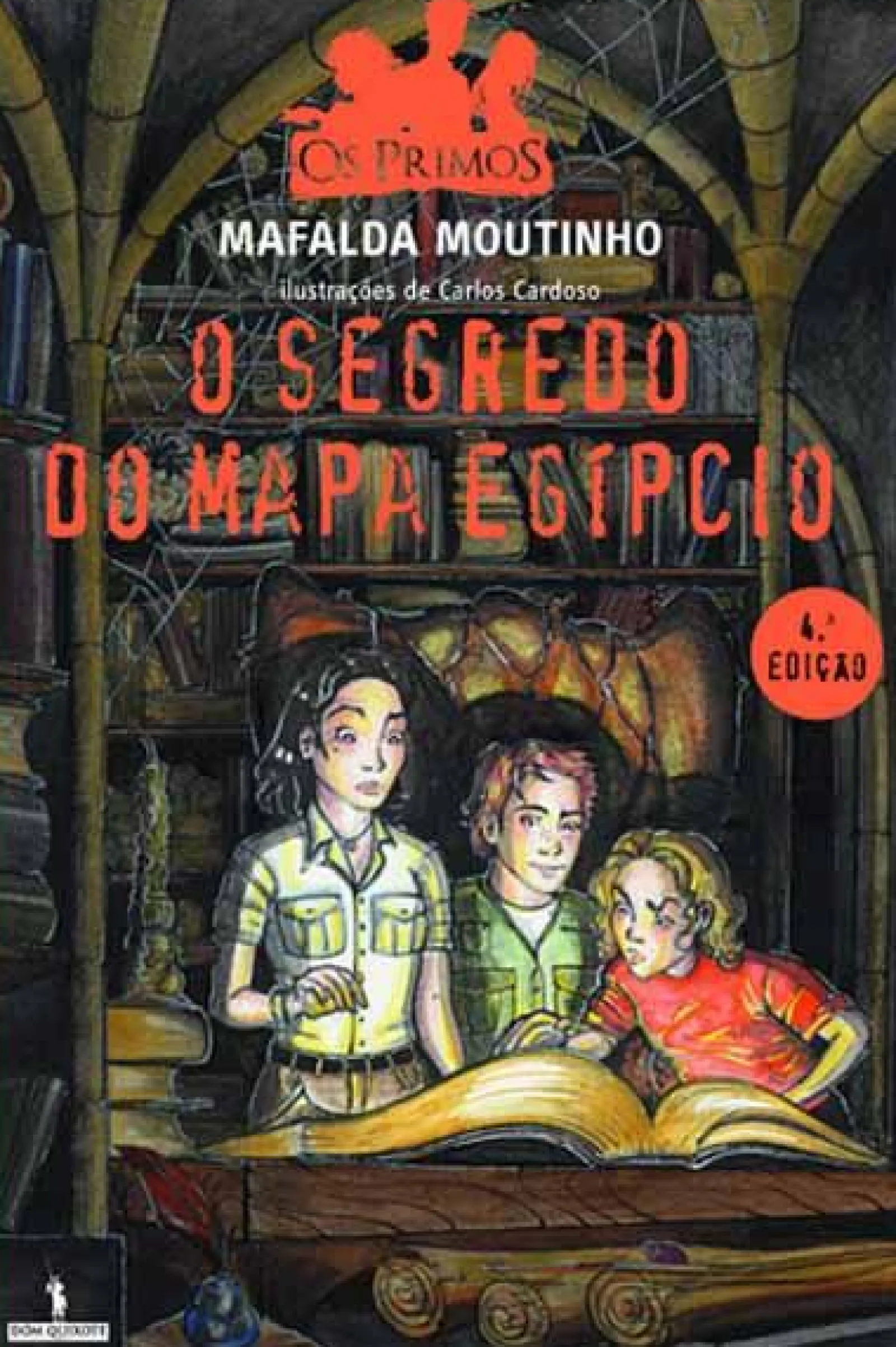 D.Quixote O Segredo do Mapa Egípcio de Mafalda Moutinho - Volume 1^ Coleções Juvenis