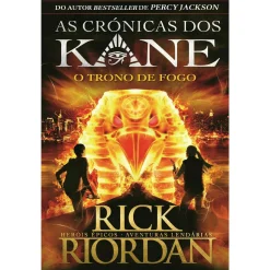 Booksmile O Trono de Fogo de Rick Riordan^ Literatura Juvenil