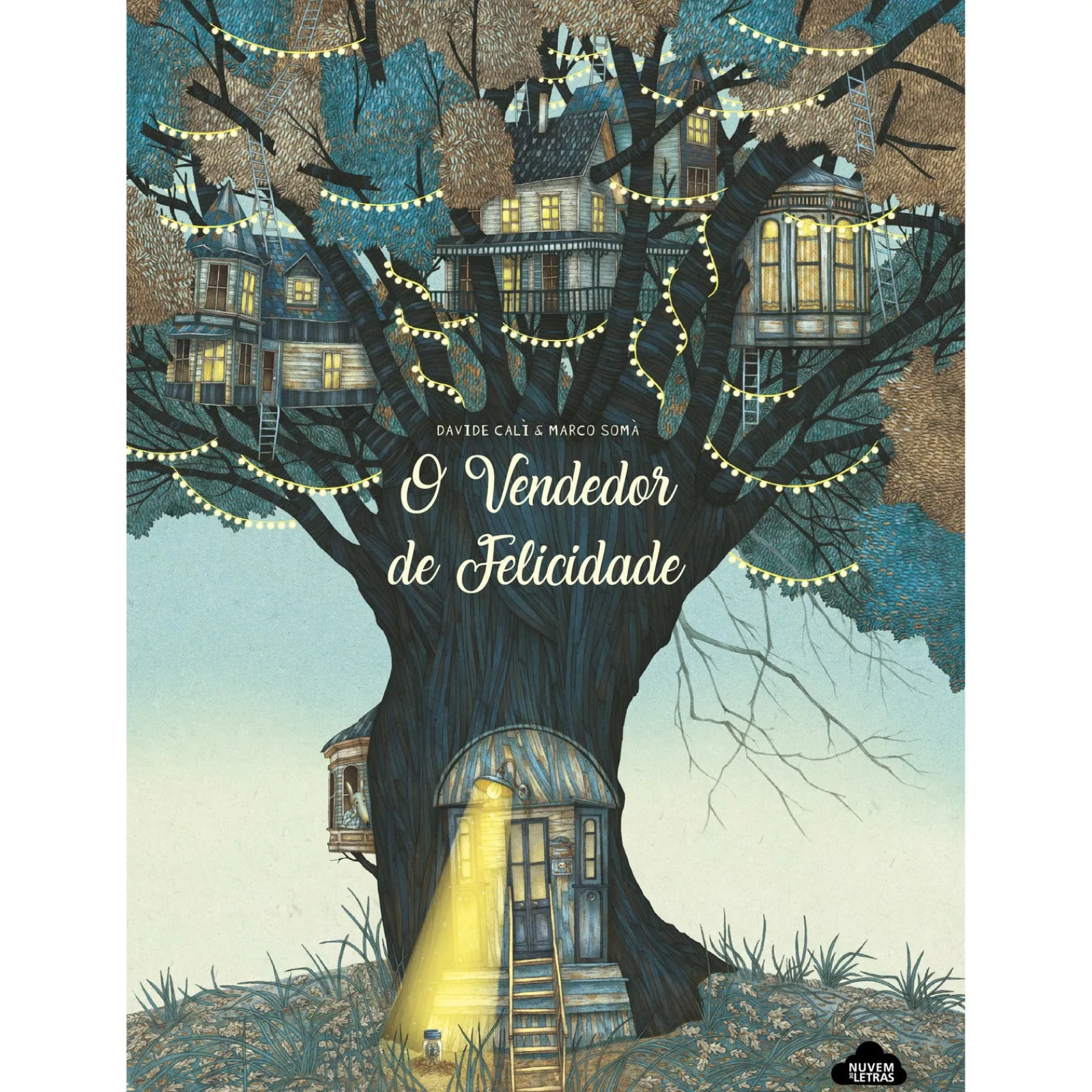 Nuvem De Letras O Vendedor de Felicidade de Davide Calì^ Literatura Infantil