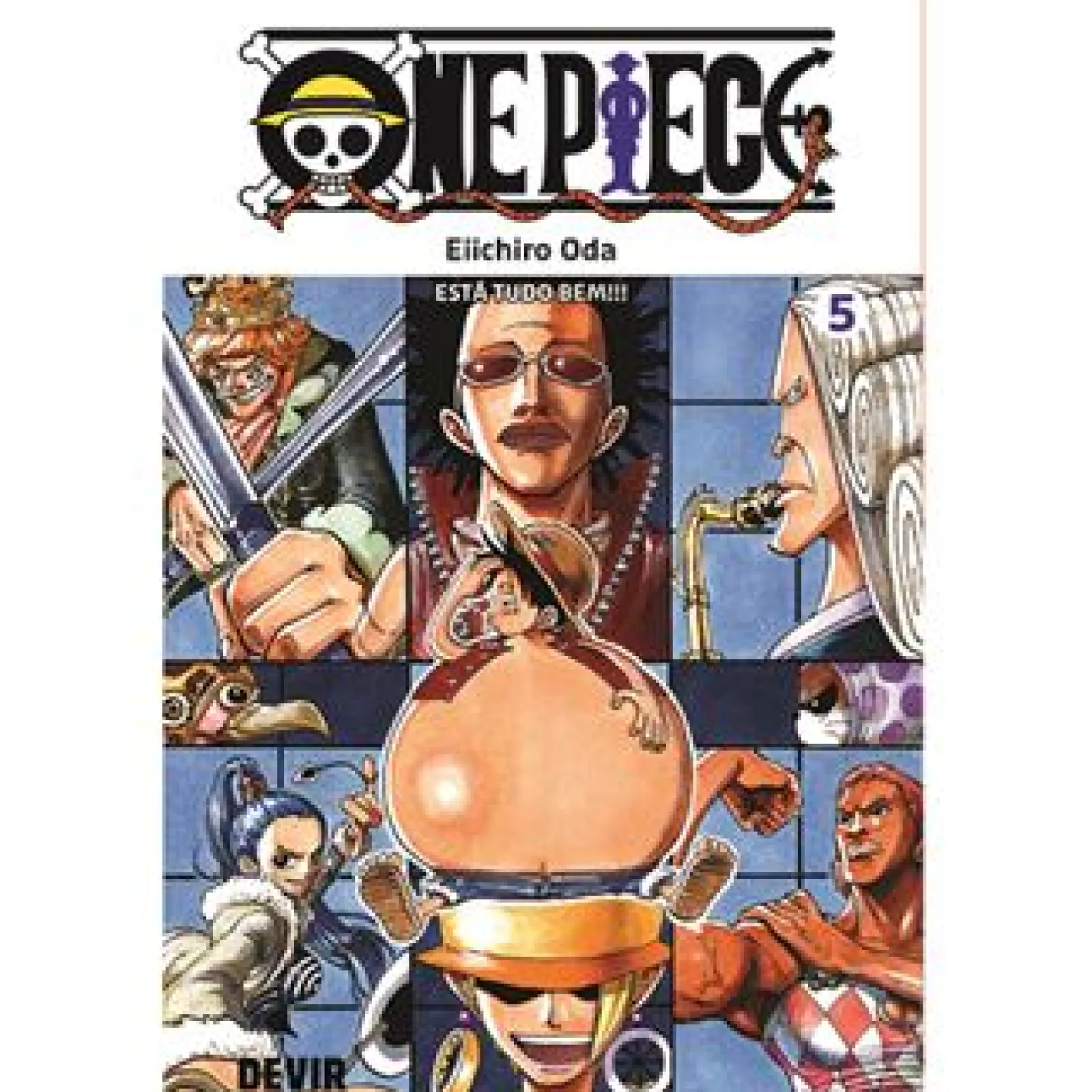 Devir One Piece Nº 5 - Está Tudo Bem!!! de Eiichiro Oda^ Manga