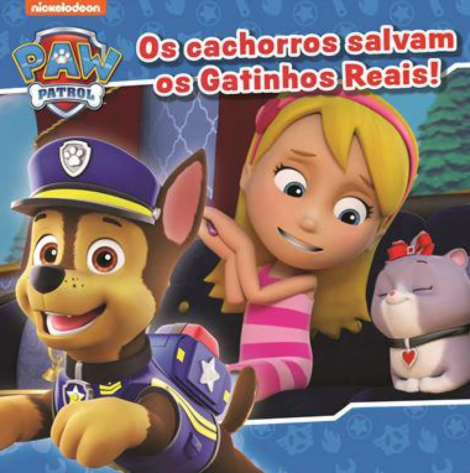 Nuvem De Letras Os Cachorros Salvam os Gatinhos Reais! de Patrulha Pata^ Coleções Infantis