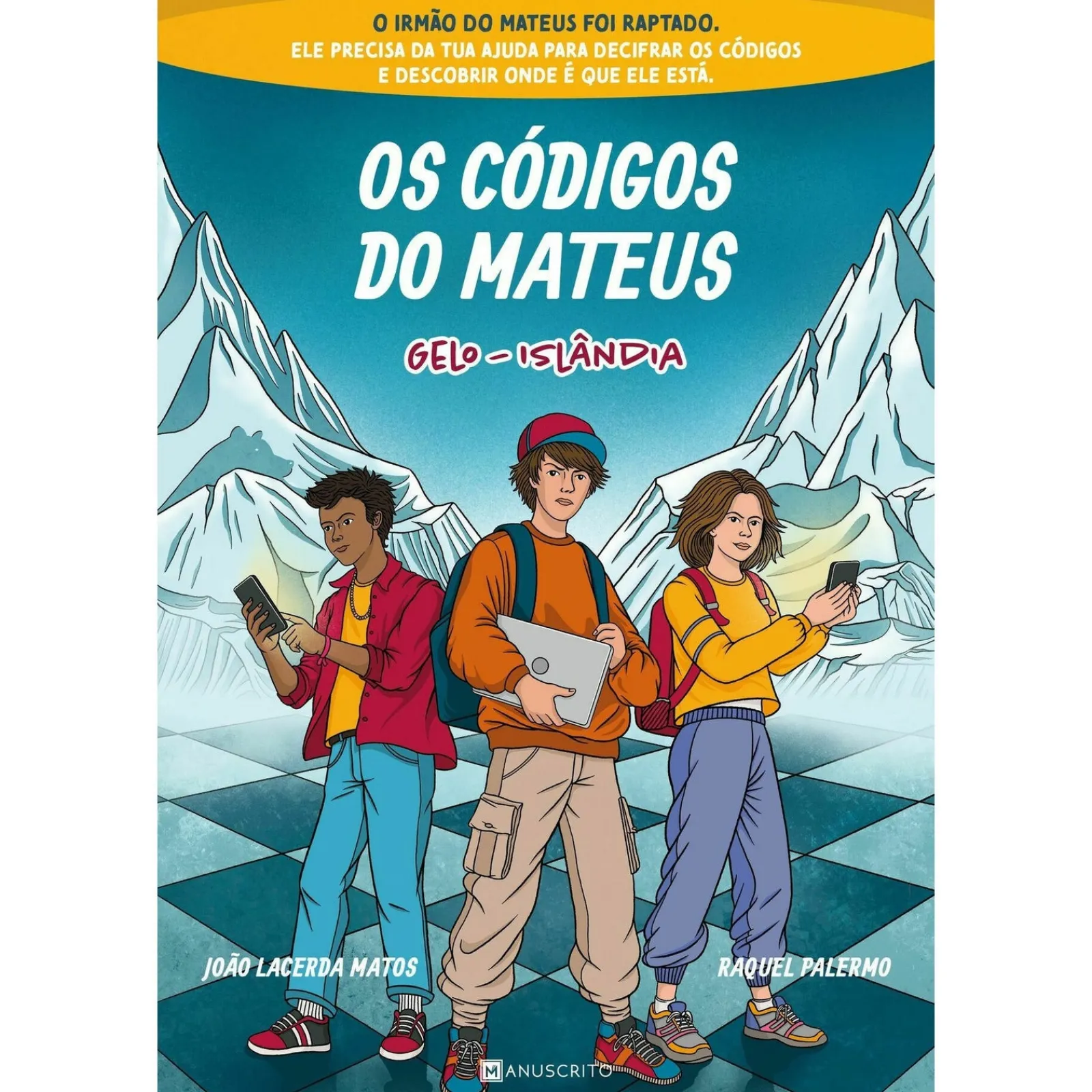 Manuscrito Os Códigos de Mateus de Raquel Palermo, João Lacerda Matos^ Literatura Juvenil