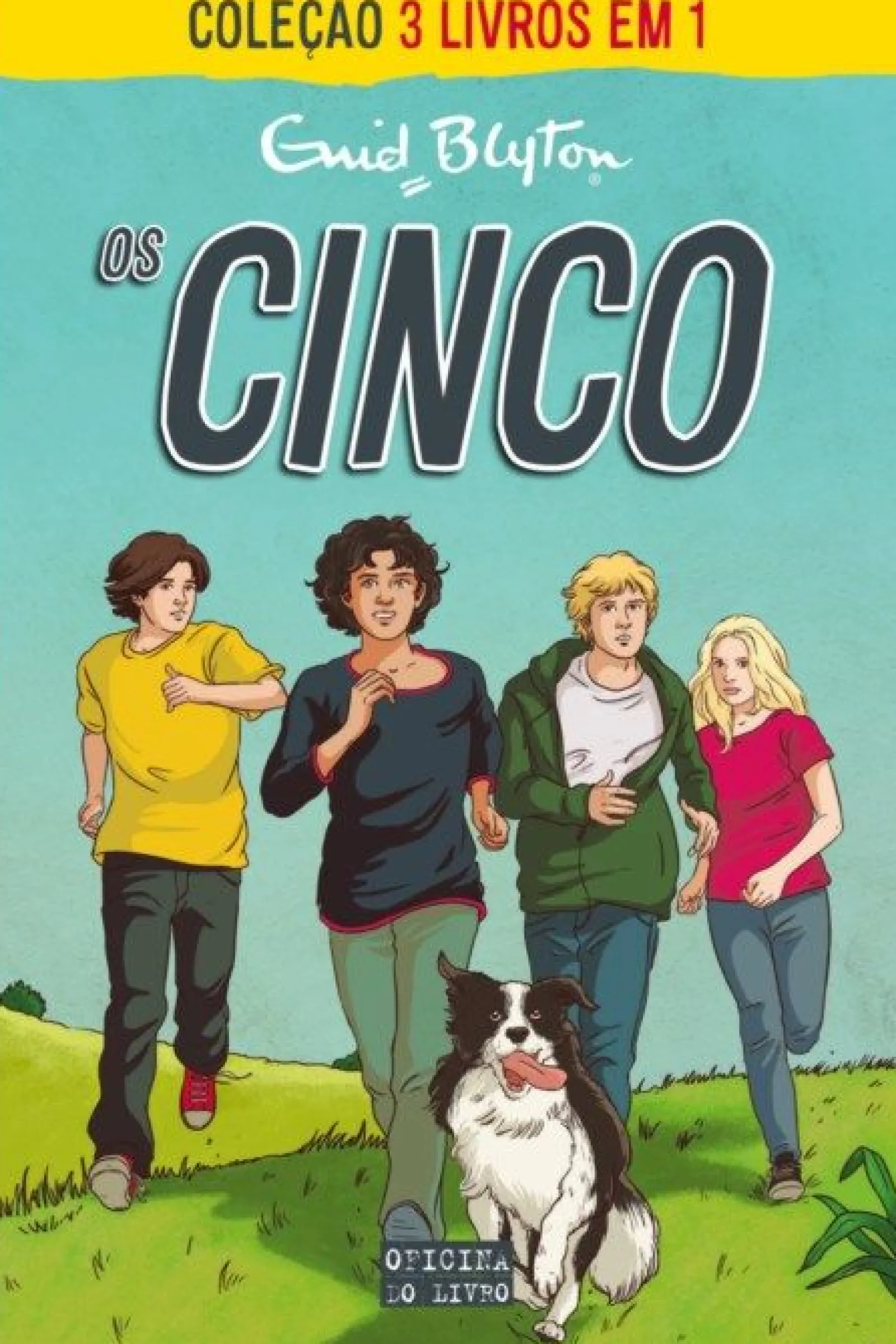 Oficina Do Livro Os Cinco - as Primeiras Aventuras em Kirrin de Enid Blyton^ Coleções Juvenis