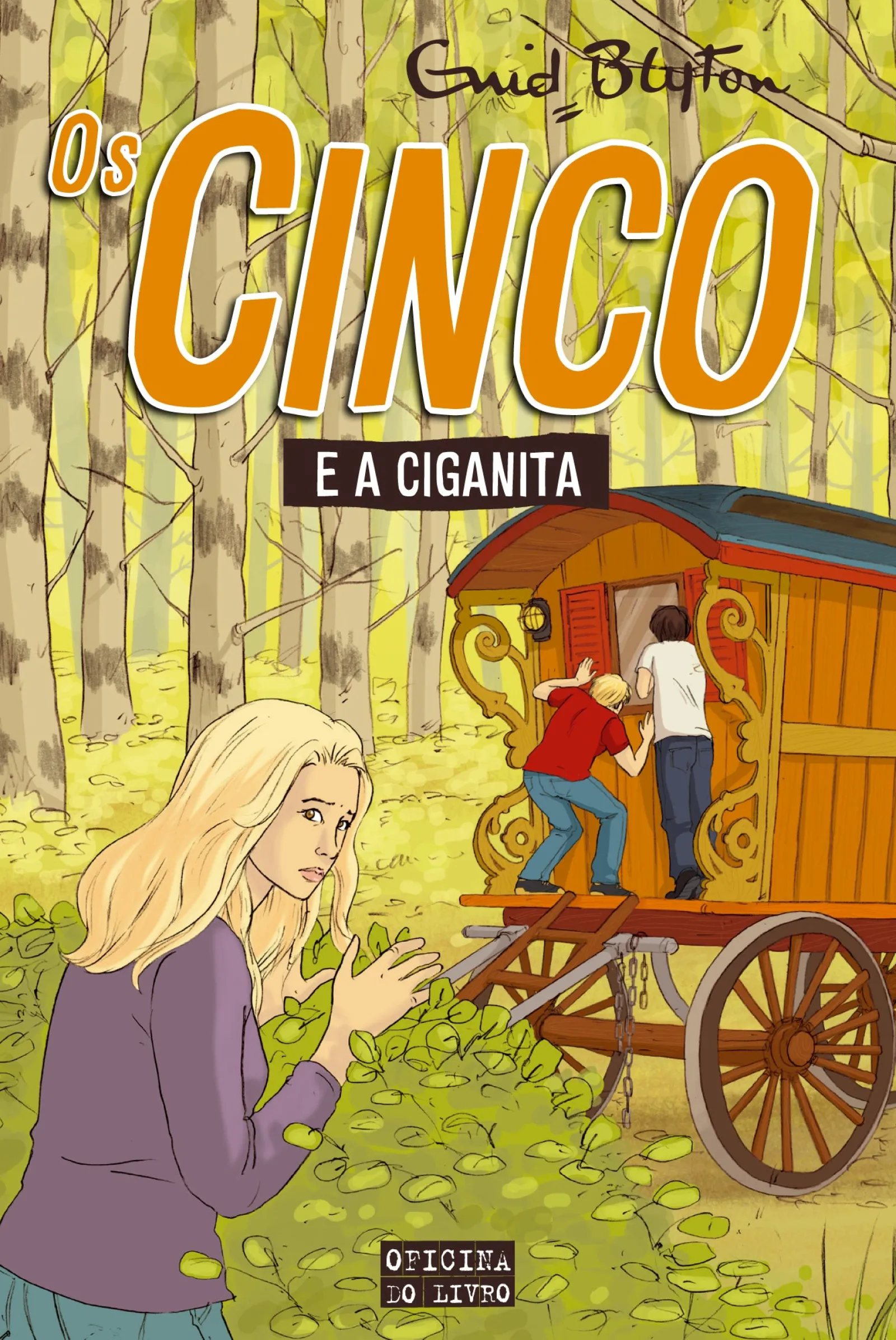 Oficina Do Livro Os Cinco e a Ciganita de Enid Blyton - Volume 9^ Coleções Juvenis