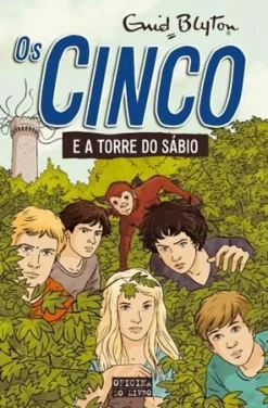 Oficina Do Livro Os Cinco e a Torre do Sábio de Enid Blyton Volume 21^ Coleções Juvenis