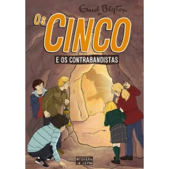 Oficina Do Livro Os Cinco e os Contrabandistas de Enid Blyton - Volume 4^ Coleções Juvenis