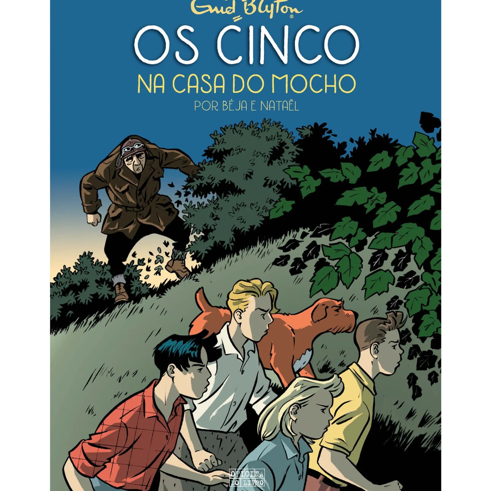 Oficina Livro Os Cinco em BD Nº 5 - os Cinco na Casa do Mocho de Enid Blyton^ Banda Desenhada E Novelas Gráficas