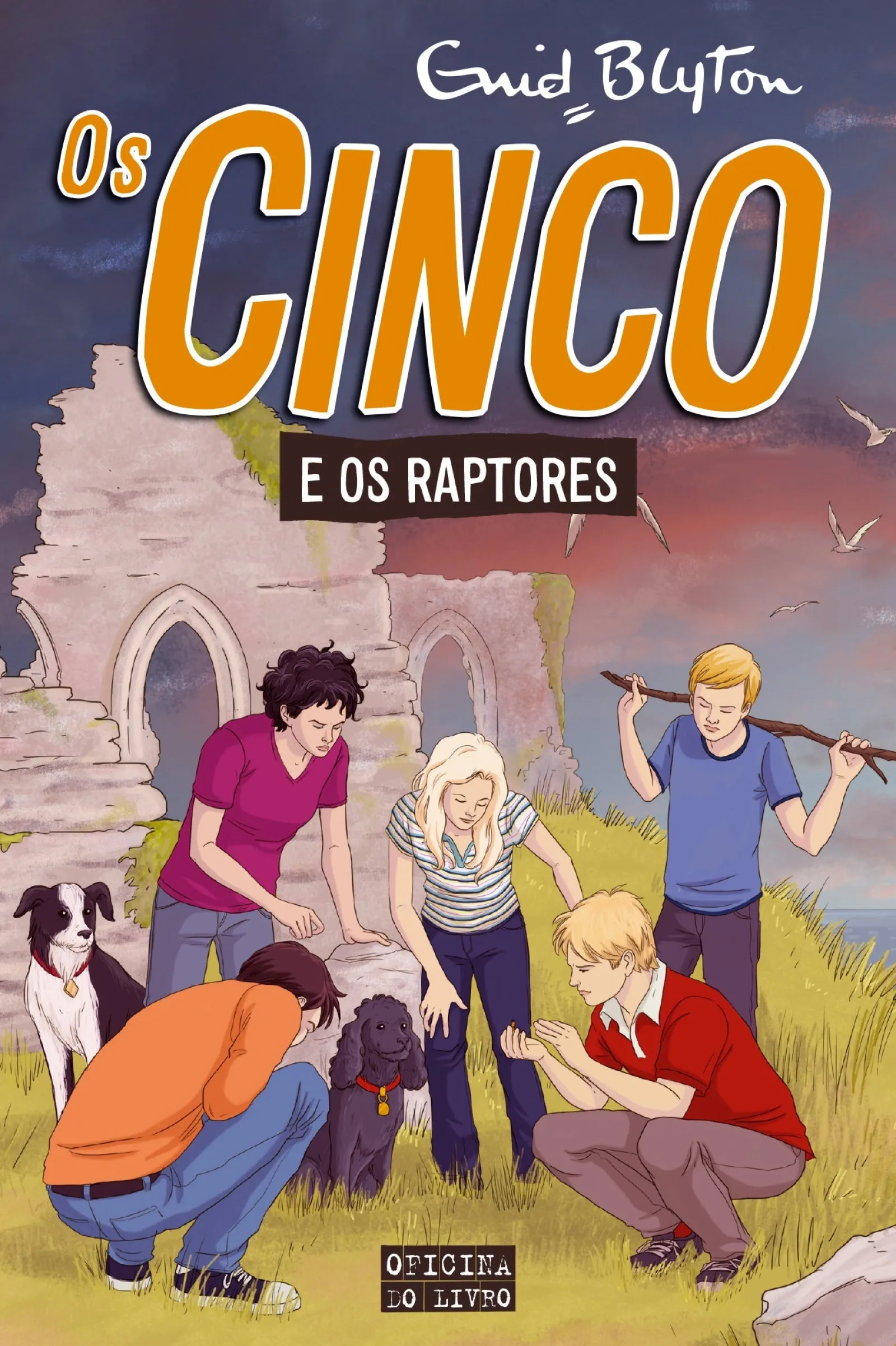 Oficina Livro Os Cinco Nº 14 - os Cinco e os Raptores de Enid Blyton^ Coleções Juvenis