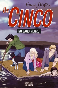Oficina Do Livro Os Cinco no Lago Negro de Enid Blyton - Volume 10^ Coleções Juvenis