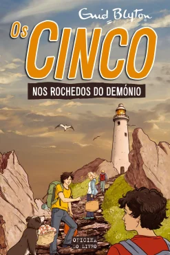 Oficina Do Livro Os Cinco nos Rochedos do Demónio de Enid Blyton - Volume 19^ Coleções Juvenis