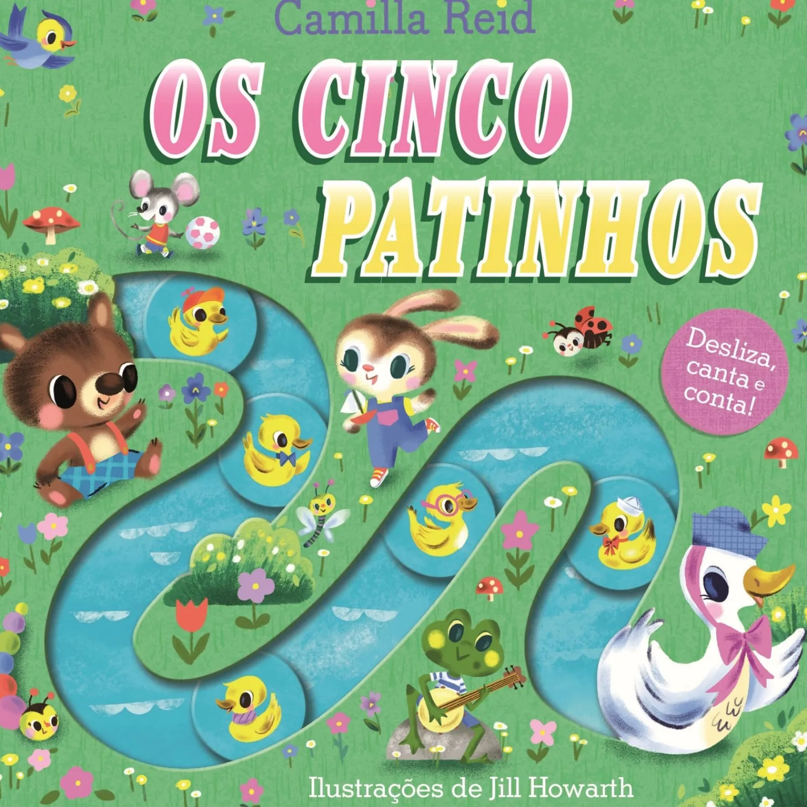 Booksmile Os Cinco Patinhos de Camilla Reid^ Atividades
