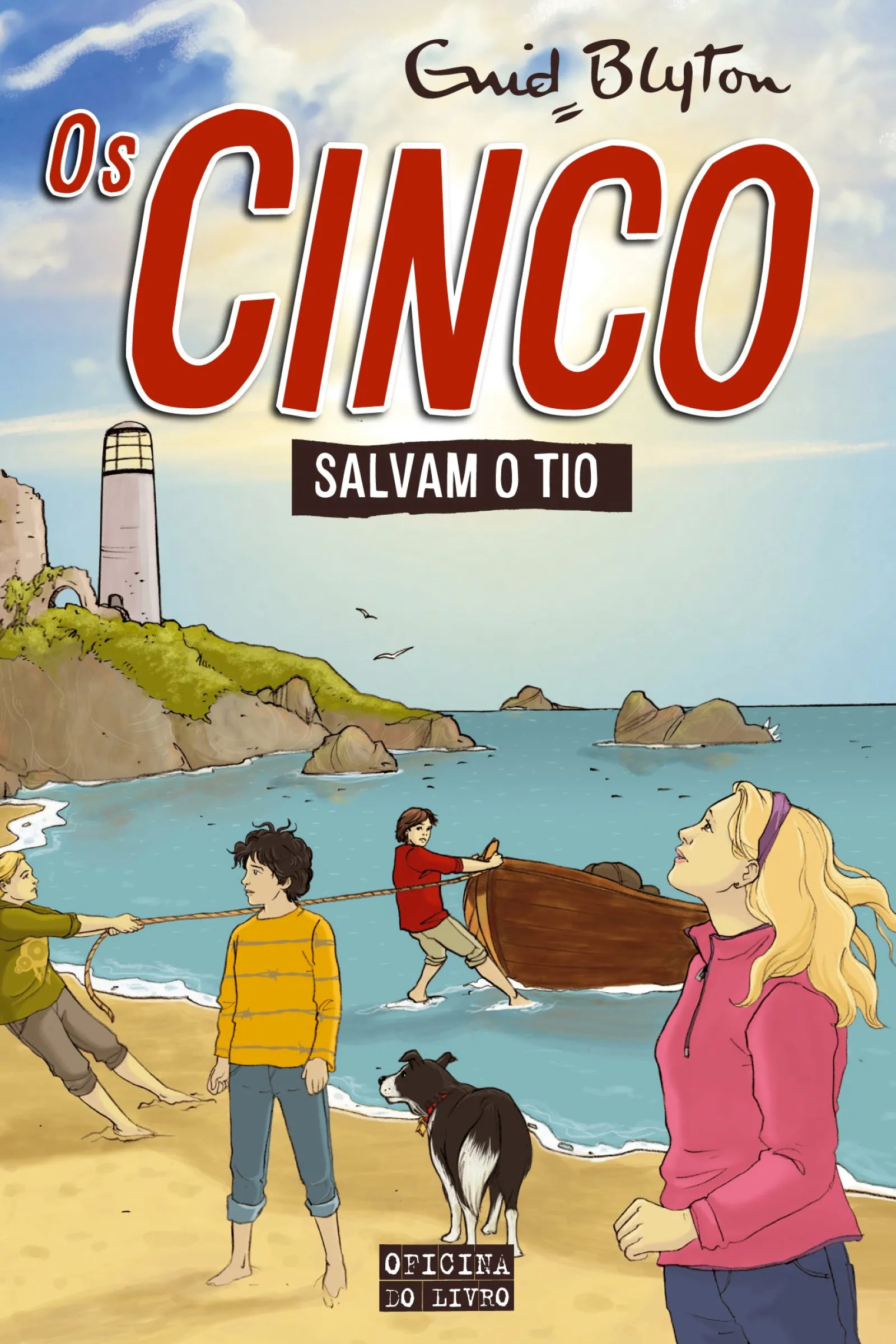 Oficina Do Livro Os Cinco Salvam o Tio de Enid Blyton - Volume 6^ Coleções Juvenis