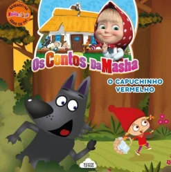 Nuvem De Letras Os Contos da Masha - o Capuchinho Vermelho^ Coleções Infantis
