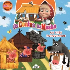 Nuvem De Letras Os Contos da Masha - os Três Porquinhos^ Coleções Infantis