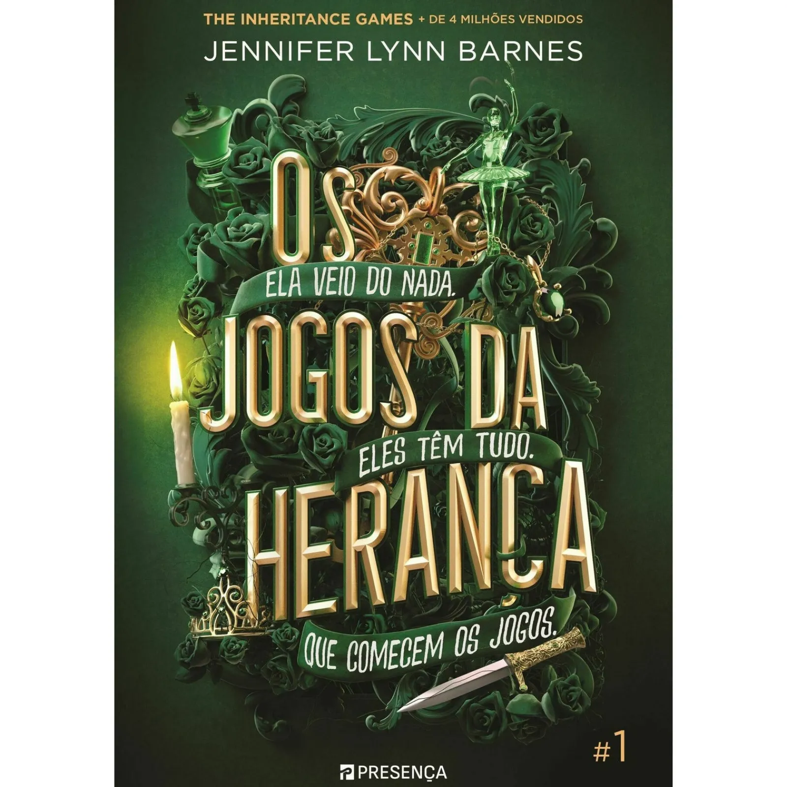Presença Os Jogos da Herança - #1 de Jennifer Lynn Barnes^ Young Adult