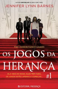 Presença Os Jogos da Herança 1 de Jennifer Lynn Barnes - The Inheritance Games^ Romance