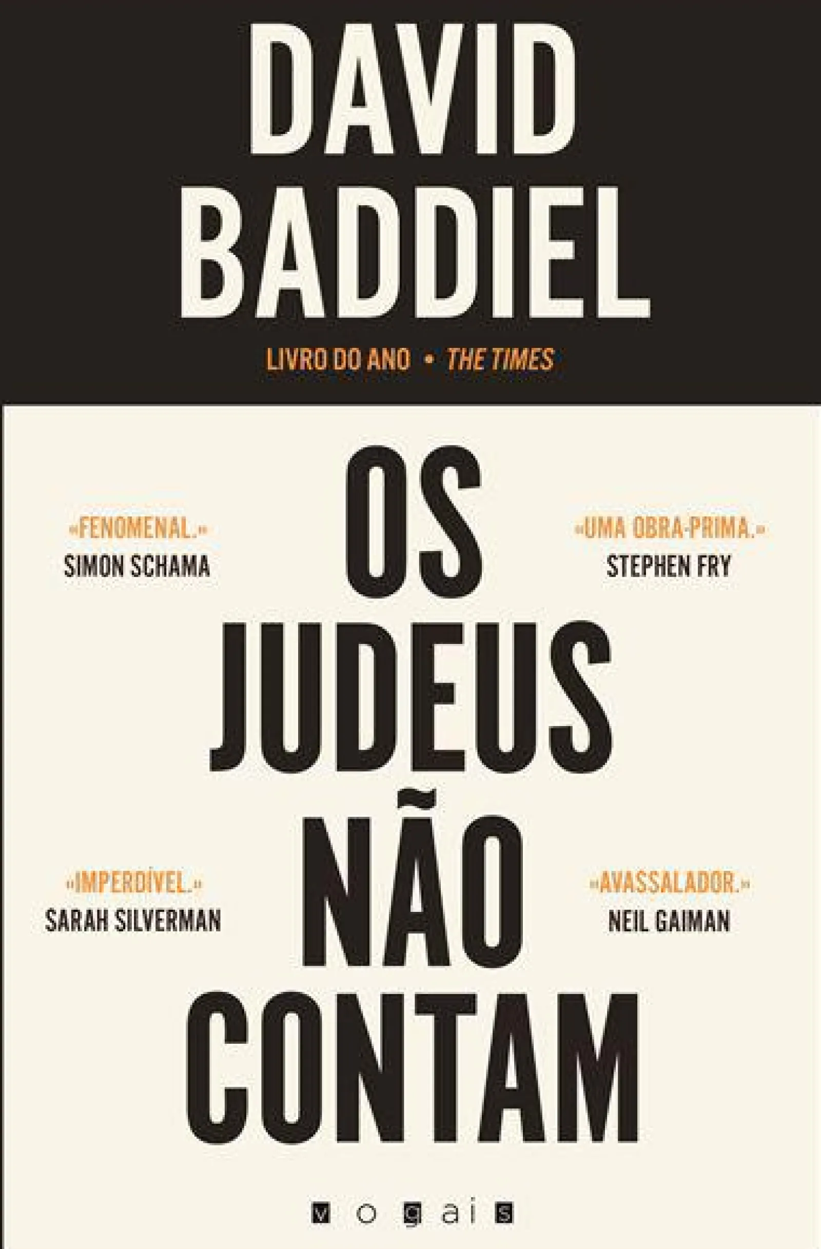Vogais Os Judeus Não Contam: de David Baddiel^ História E Política