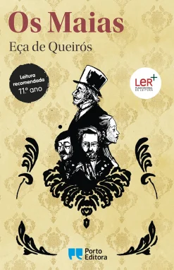 Porto Editora Os Maias de Eça de Queirós - Episódios da Vida Romântica^ Literatura Juvenil