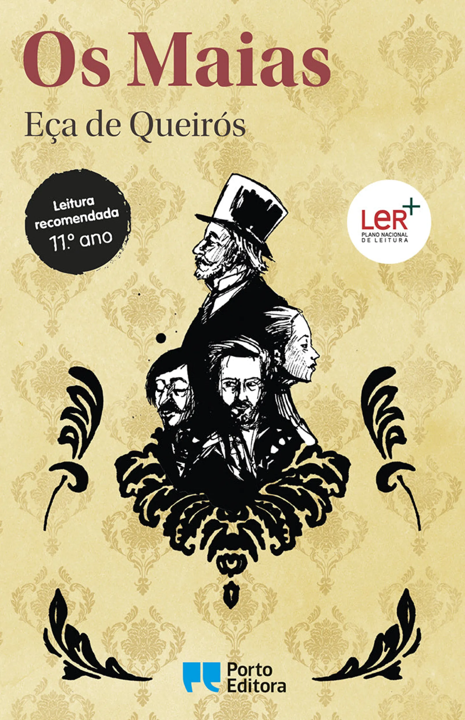 Porto Editora Os Maias de Eça de Queirós - Episódios da Vida Romântica^ Literatura Juvenil