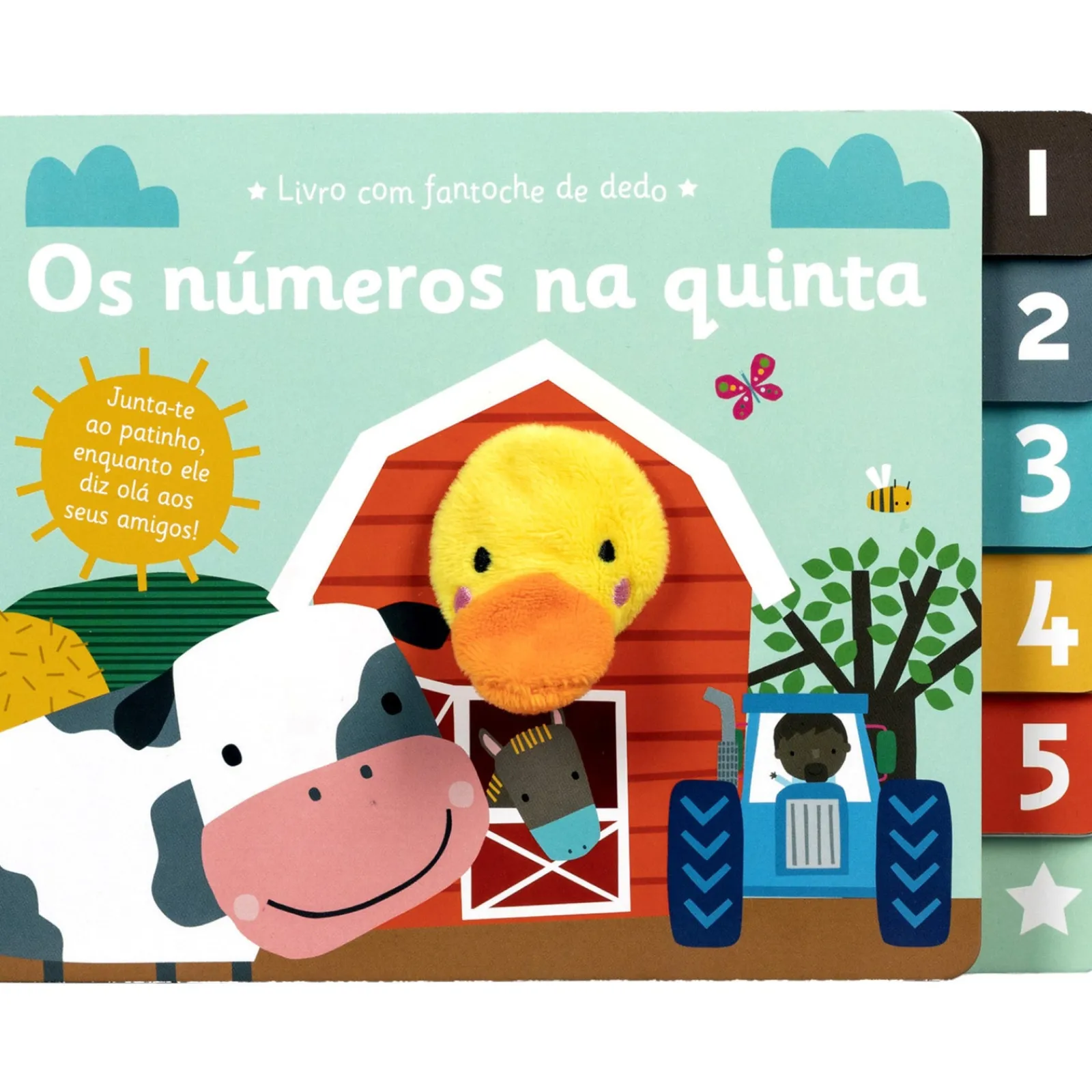 Porto Editora Os Números na Quinta - Livro com Fantoche de Dedo^ Atividades