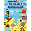 Booksmile Os Piratas - Desenha com Stencils de Elizabeth Golding^ Atividades