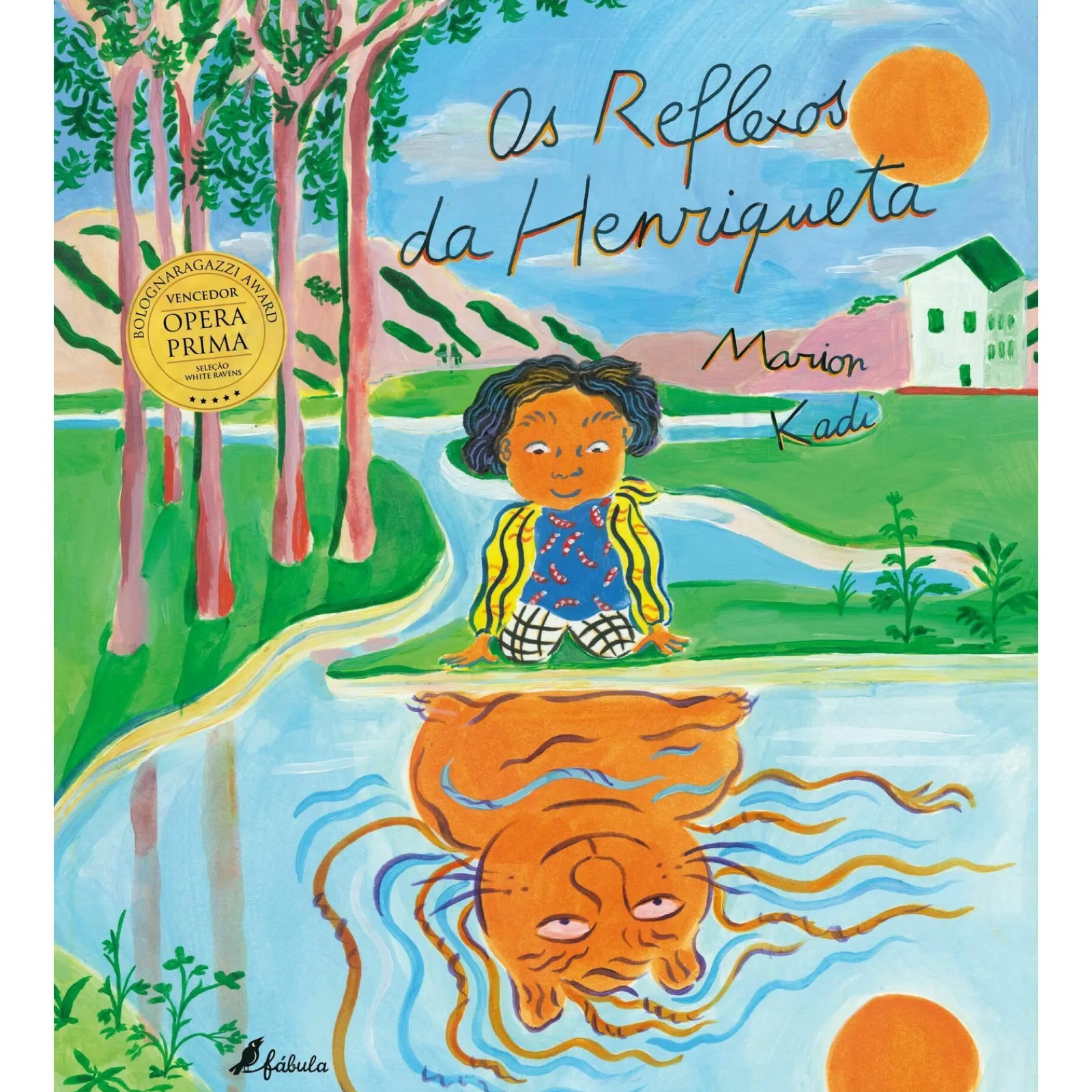 Fábula Os Reflexos da Henriqueta de Marion Kadi^ Literatura Infantil