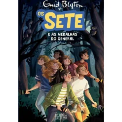 Oficina Do Livro Os Sete e as Medalhas do General de Enid Blyton - Os Sete Volume 14^ Coleções Juvenis