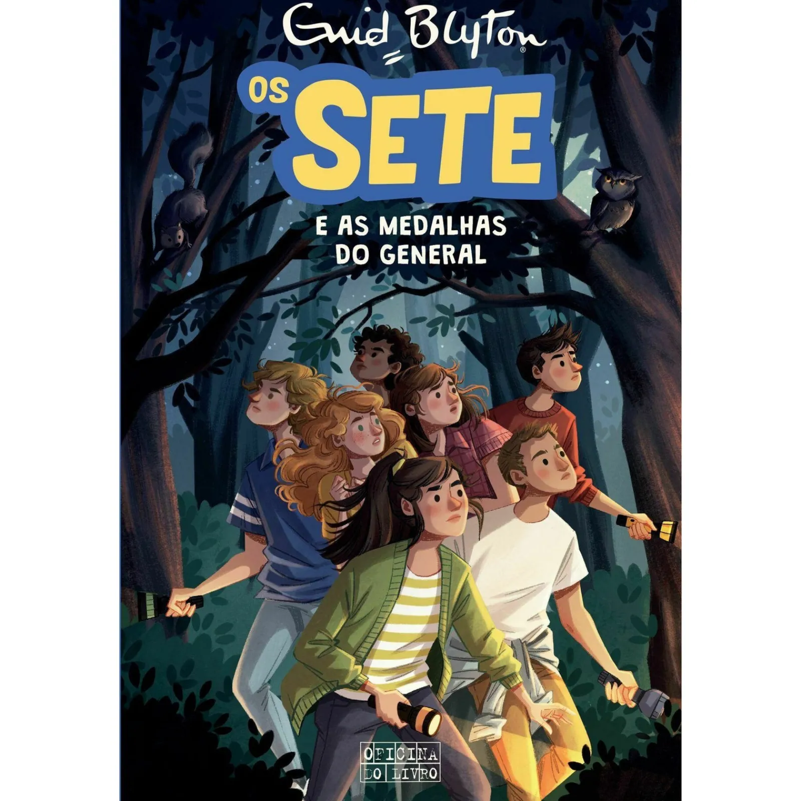Oficina Do Livro Os Sete e as Medalhas do General de Enid Blyton - Os Sete Volume 14^ Coleções Juvenis