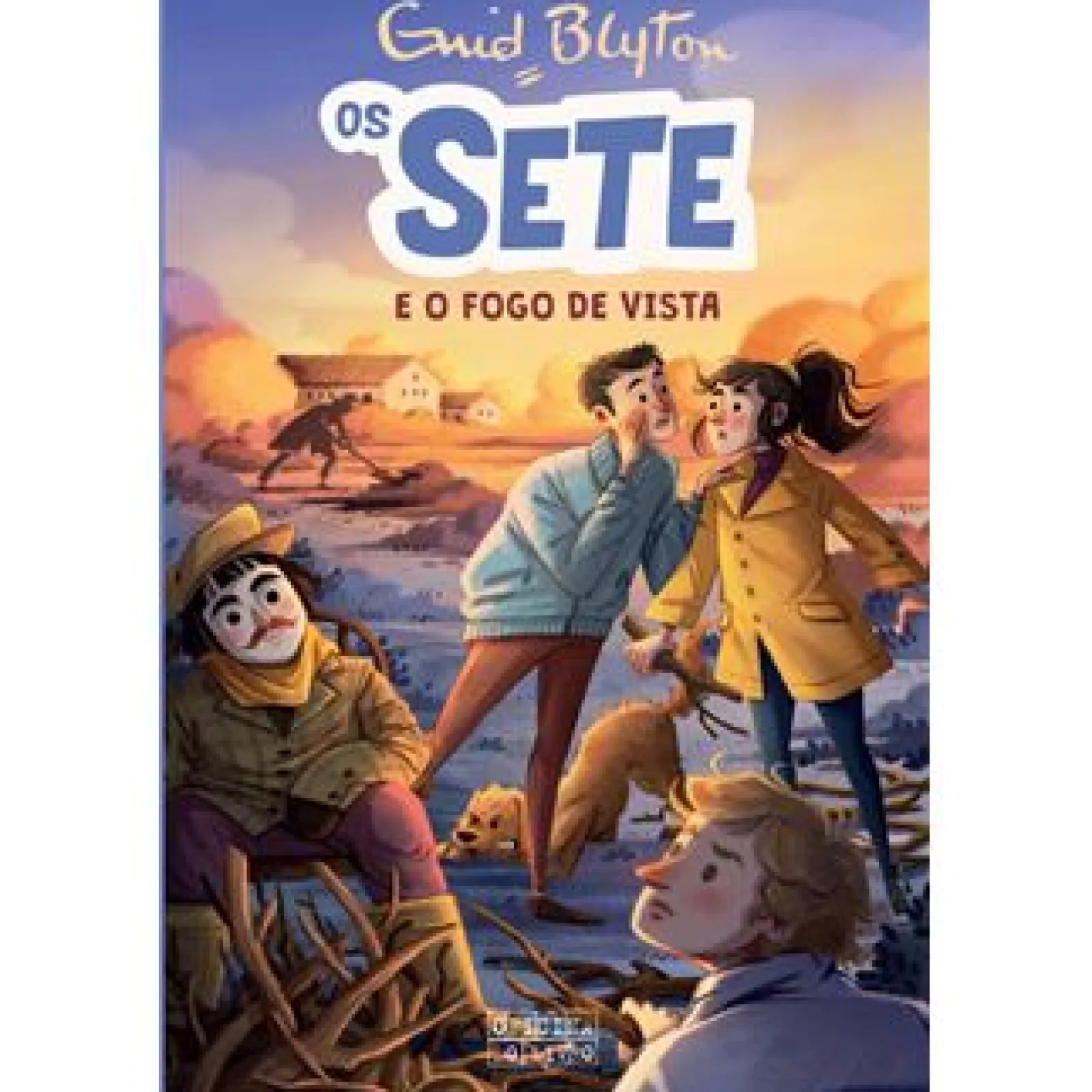 Oficina Do Livro Os Sete e o Fogo de Vista de Enid Blyton - Volume 11^ Coleções Juvenis