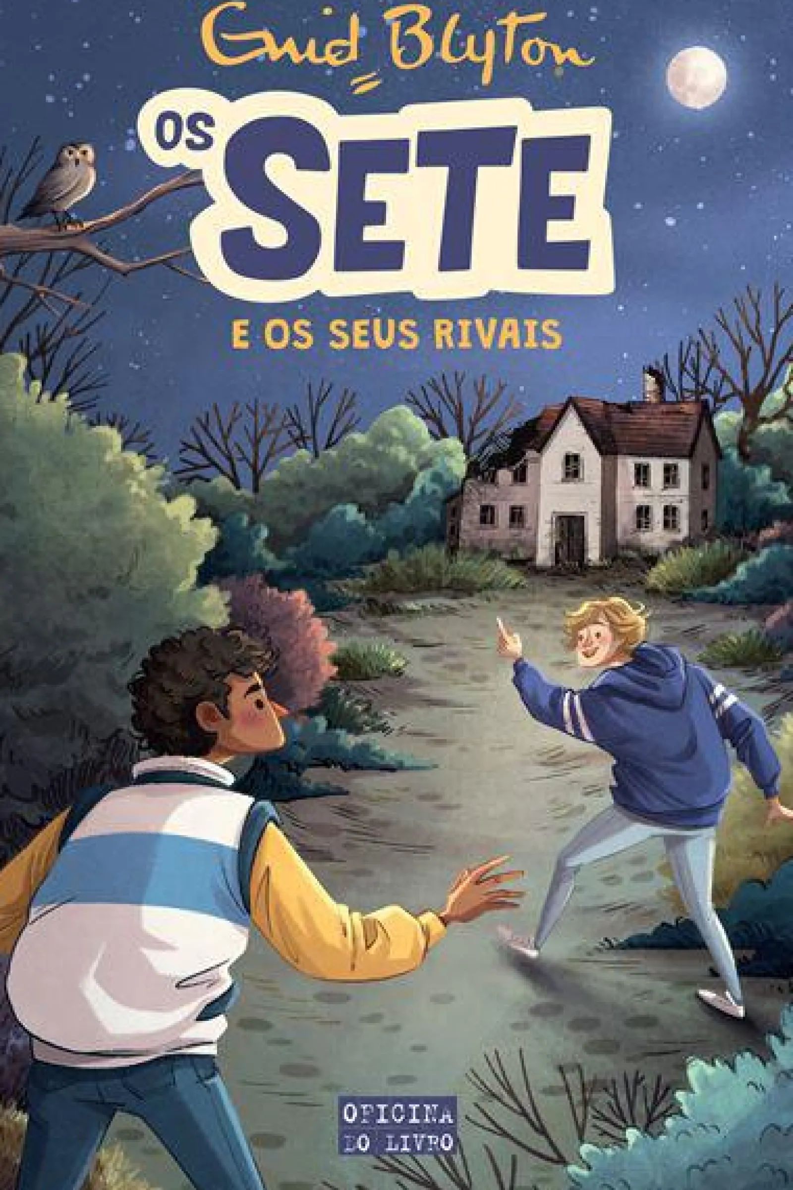 Oficina Do Livro Os Sete e os seus Rivais de Enid Blyton - Os Sete - Volume 4^ Coleções Juvenis