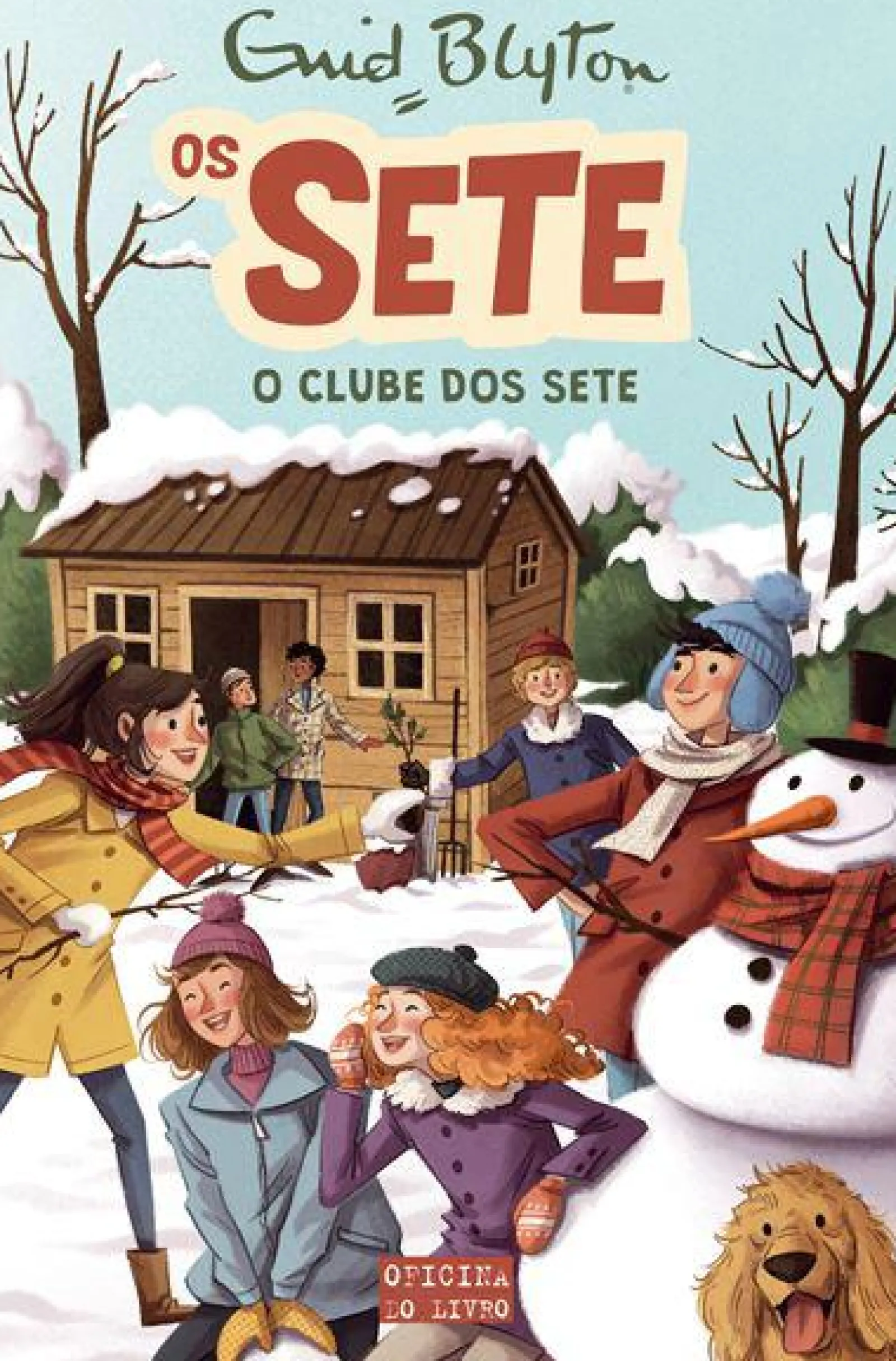 Oficina Livro Os Sete Nº 1 - o Clube dos Sete de Enid Blyton^ Coleções Juvenis