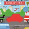 Joybooks Os Transportes de Amanda Lott - Desenha com Stencils Sempre a Mexer!^ Atividades