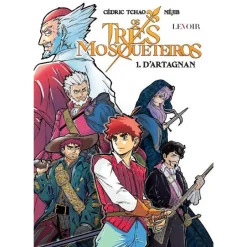 Levoir Os Três Mosqueteiros Nº 1 - D'Artagnan de Alexandre Dumas e Néjib^ Manga