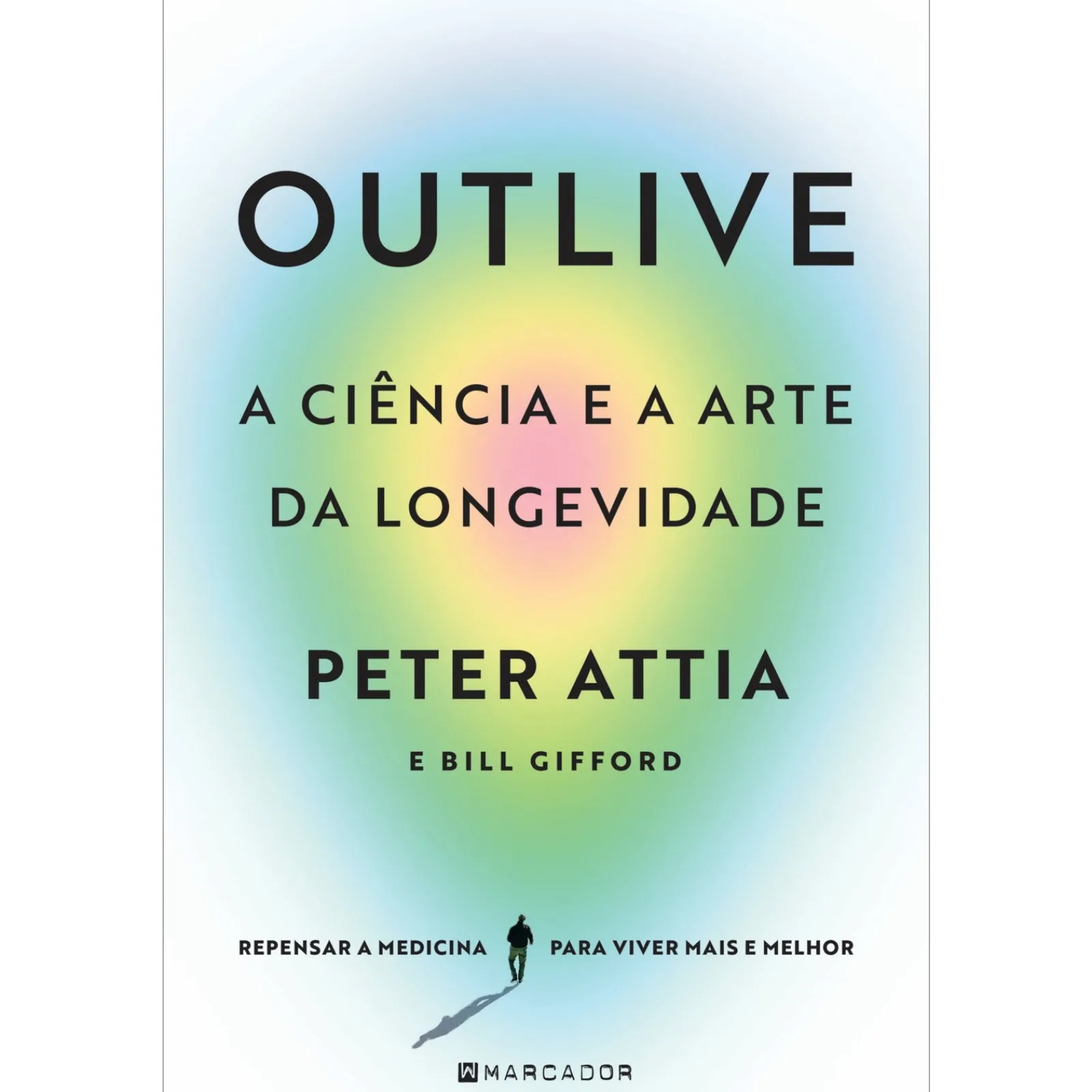 Marcador Outlive, A Ciência e A Arte da Longevidade de Peter Attia, Bill Gifford^ Saúde E Bem Estar