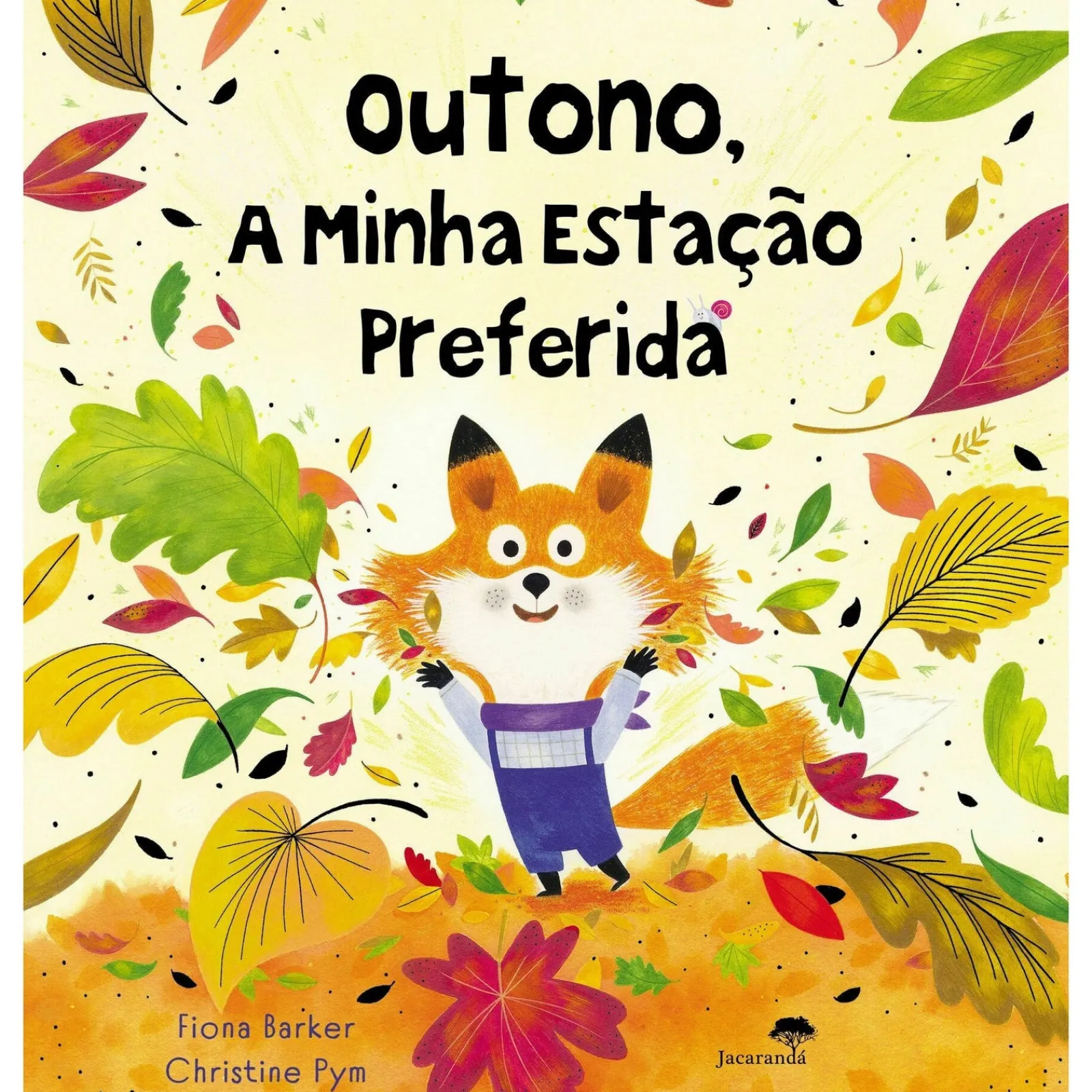 Jacaranda Outono, A Minha Estação Preferida de Fiona Barker, Christine Pym^ Literatura Infantil