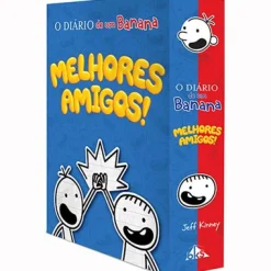 Booksmile Pack o Diário de um Banana 1 + o Diário do Rowley 1 de Jeff Kinney^ Coleções Juvenis