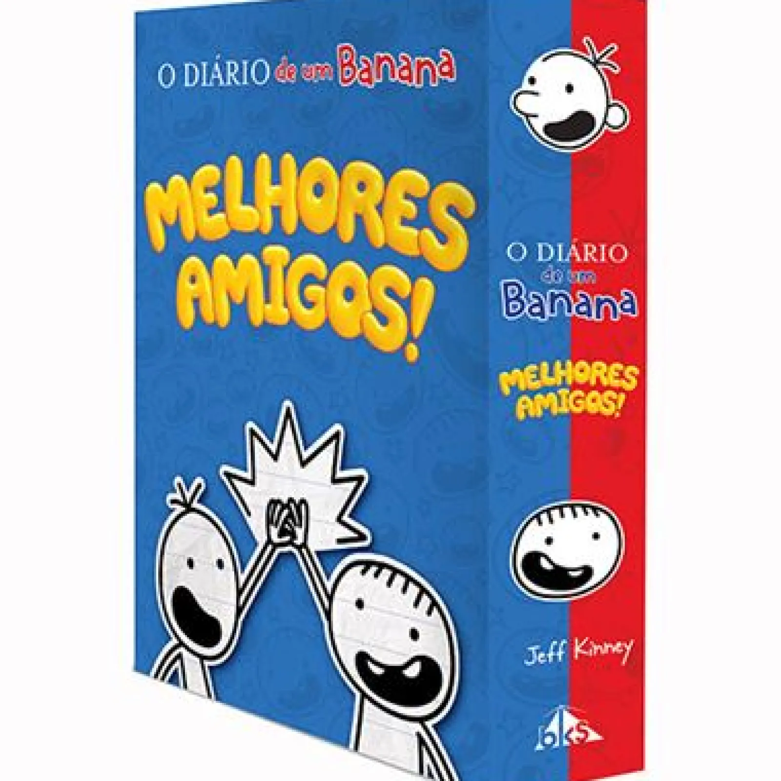 Booksmile Pack o Diário de um Banana 1 + o Diário do Rowley 1 de Jeff Kinney^ Coleções Juvenis