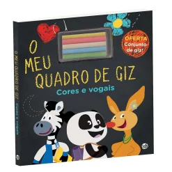 Zero A Oito Panda - o Meu Quadro de Giz Cores e Vogais de Panda^ Atividades