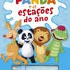 Porto Editora Panda e as Estações do Ano - Livro de Pintar com Caneta de Água^ Atividades