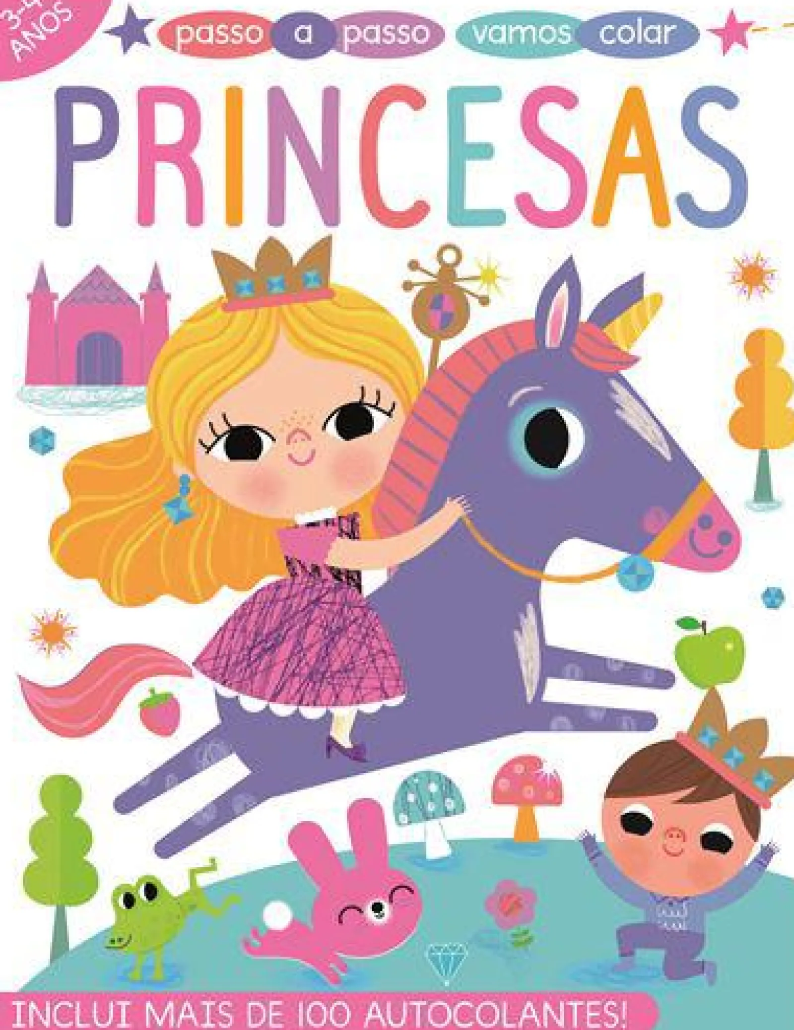 Joybooks Passo a Passo, Vamos Colar: Princesas de Emma Smith^ Atividades