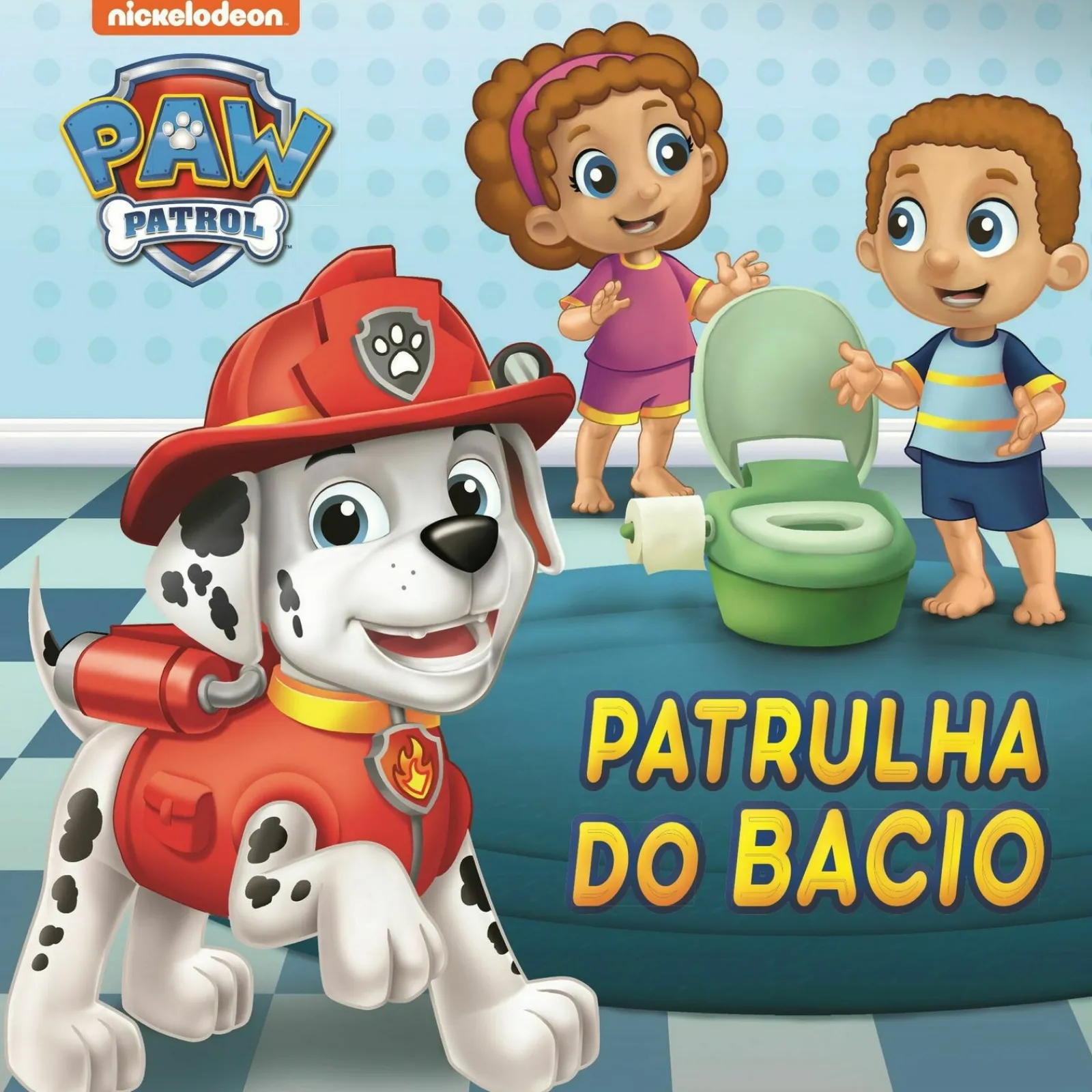 Nuvem De Letras Patrulha do Bacio de Nickelodeon^ Coleções Infantis