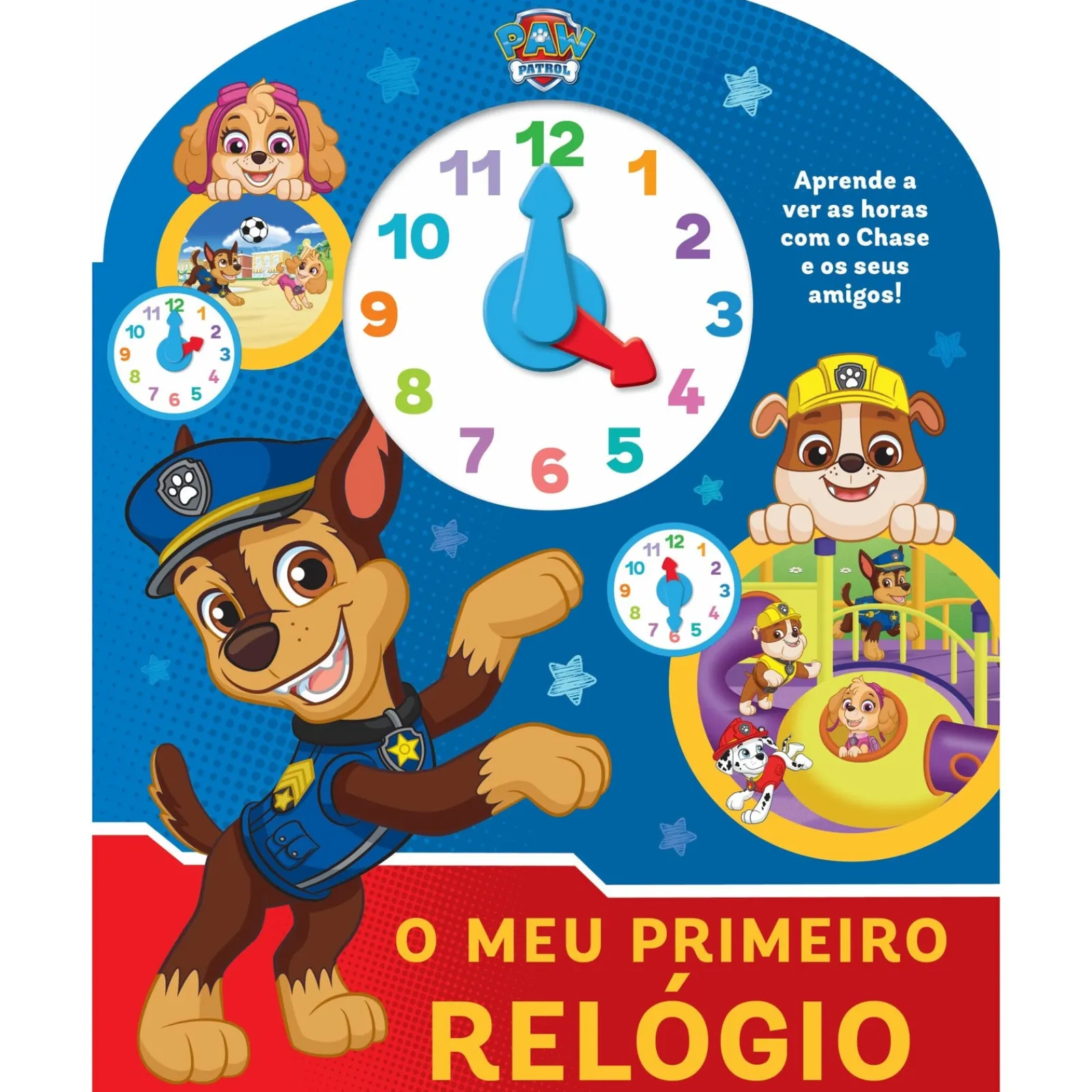 Nuvem De Letras Patrulha Pata - o Meu Primeiro Relógio de Nickelodeon^ Coleções Infantis