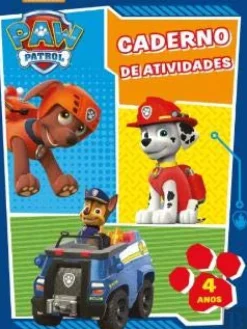 Nuvem De Letras Patrulha Pata de Nickelodeon - Caderno de Atividade 4 Anos (3ª Edição)^ Atividades