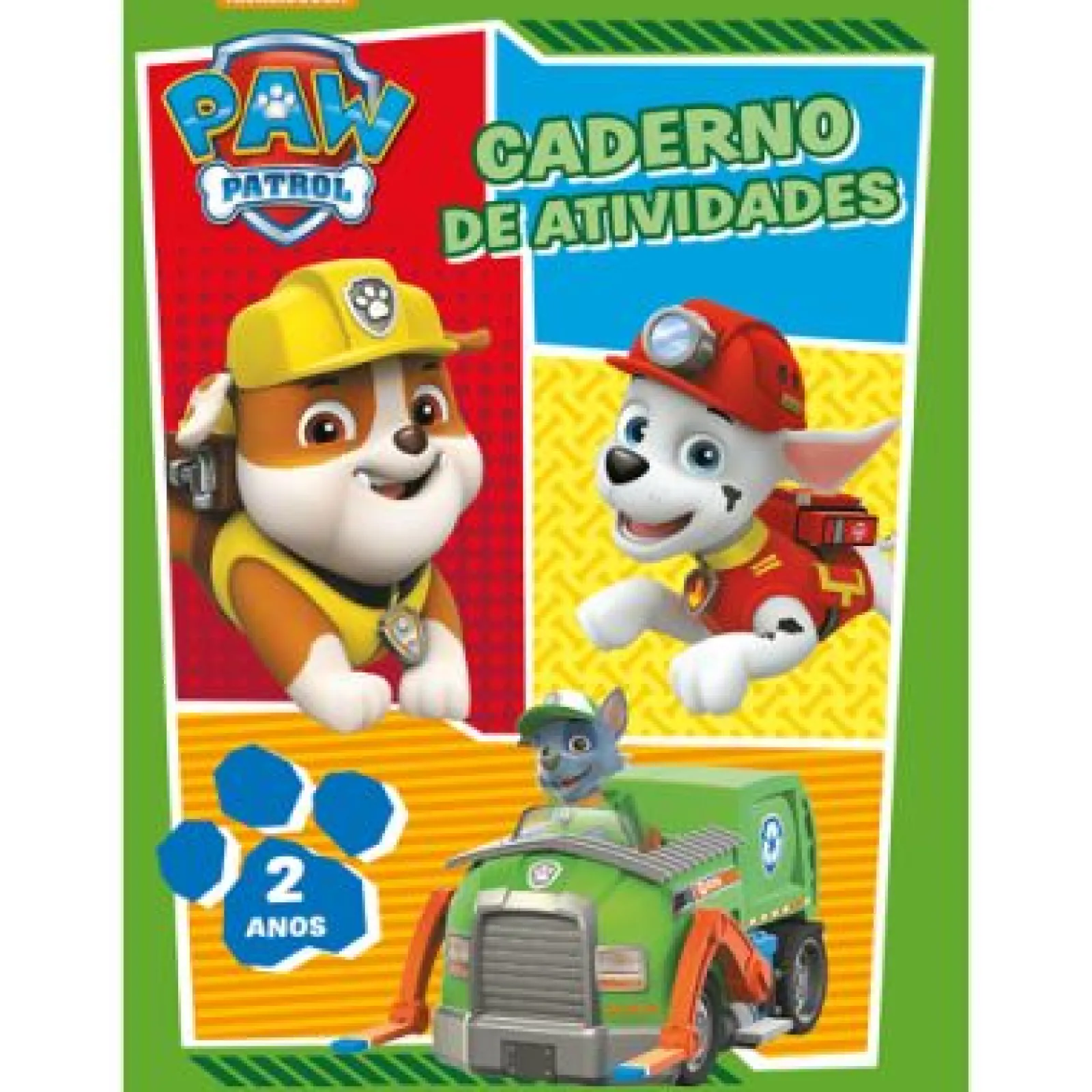 Nuvem De Letras Patrulha Pata de Nickelodeon - Caderno de Atividades 2 Anos (2ª Edição)^ Atividades