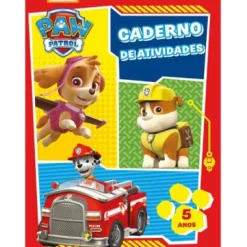 Nuvem De Letras Patrulha Pata de Nickelodeon - Caderno de Atividade 5 Anos (3ª Edição)^ Atividades