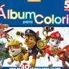 Nuvem De Letras Patrulha Pata Álbum para Colorir de Nickelodeon - N.º 16^ Atividades
