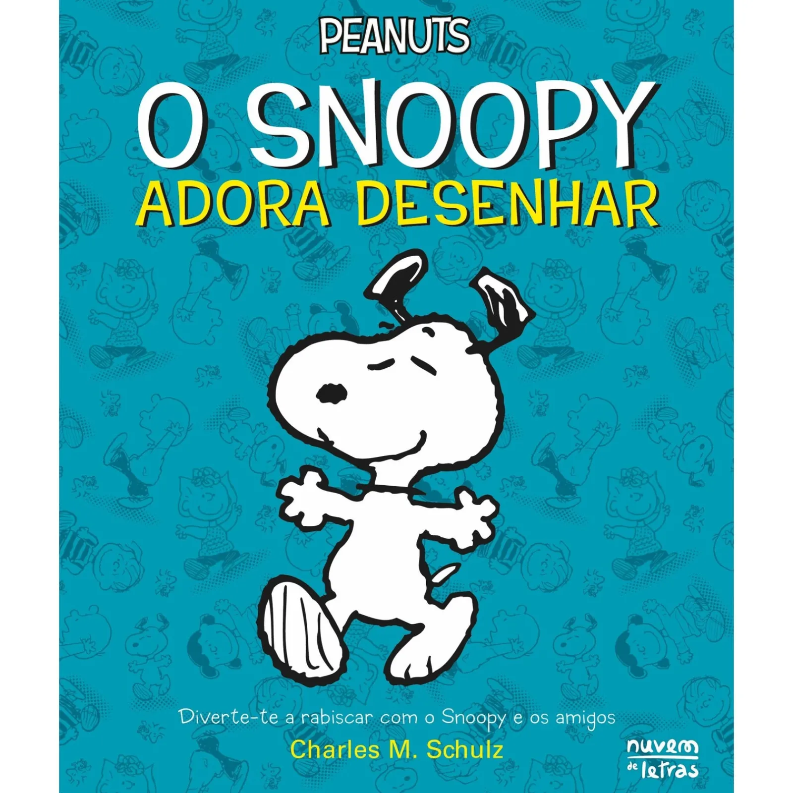 Nuvem De Letras Peanuts - o Snoopy Adora Desenhar de Charles M. Schulz^ Atividades