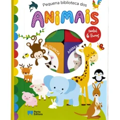 Porto Editora Pequena Biblioteca dos Animais - Inclui 6 Livros^ Atividades