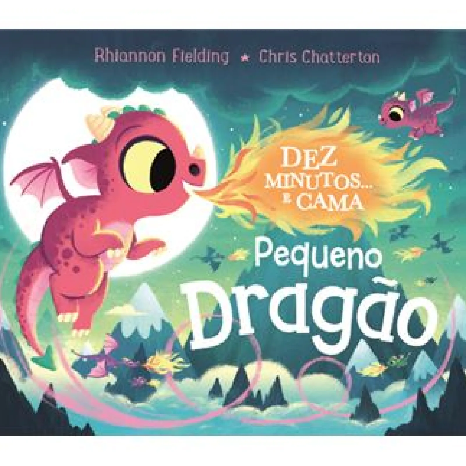 Nuvem De Letras Pequeno Dragão de Rhiannon Fielding^ Literatura Infantil